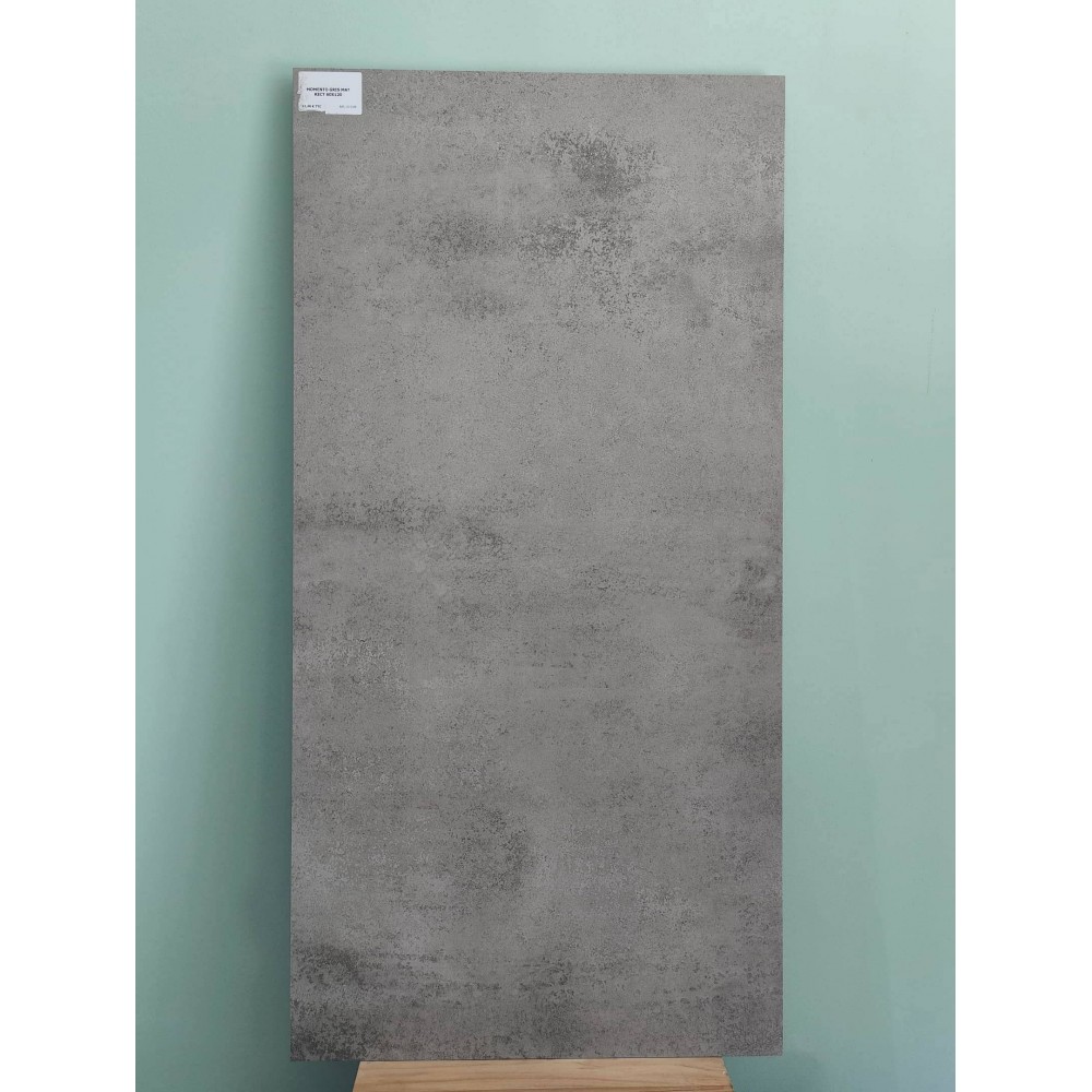 MOMENTO GRIS MAT RECT 60X120 (1.44M²/BT)