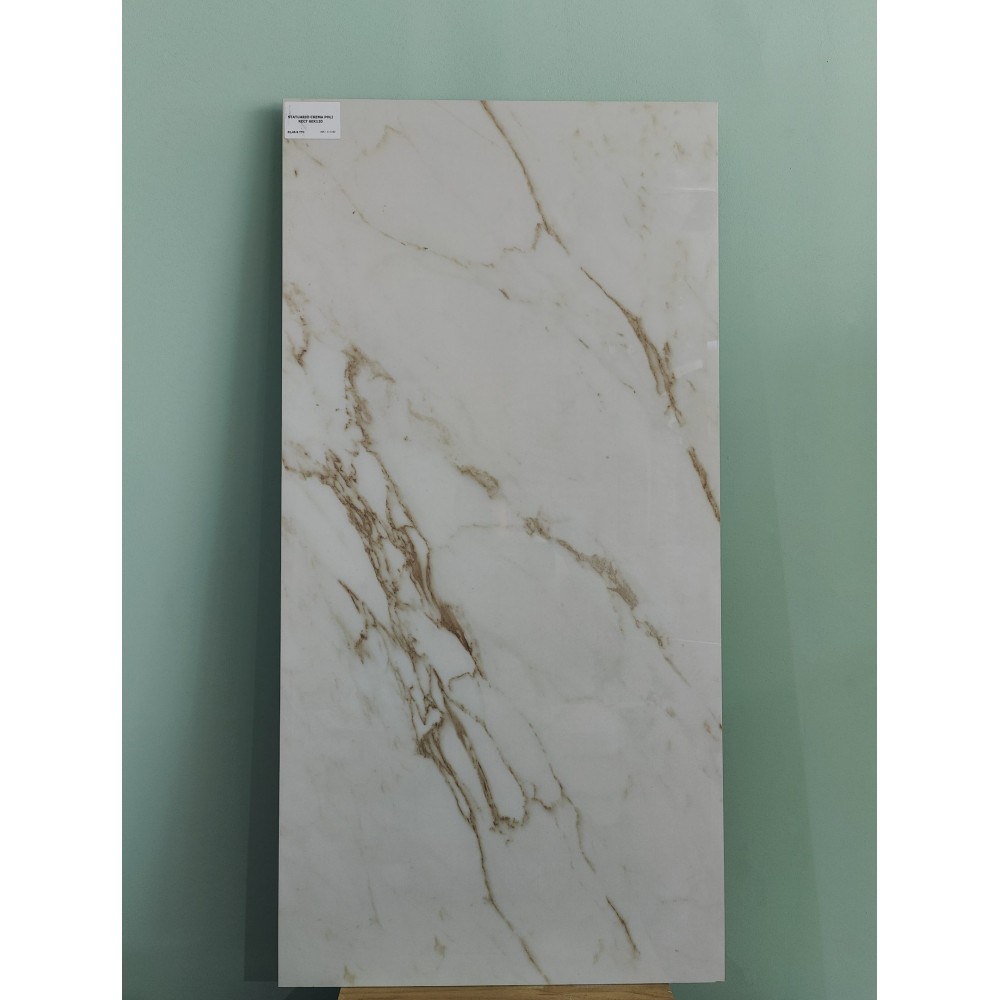 STATUARIO CREMA POLI RECT 60X120 (1.44M²/BT)