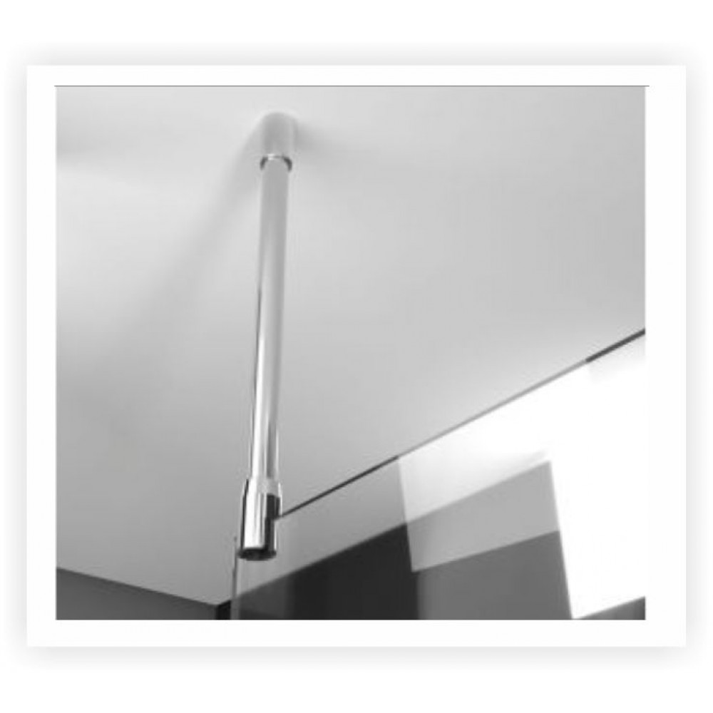 SUPPORT ROND PLAFOND  70CM ALUMINUM CHROME